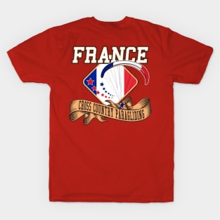 FRANCE PARAGLIDING | 2 SIDED T-Shirt